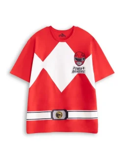 Vanilla Underground Power Rangers Ensemble de pyjama long à manches courtes Personnage