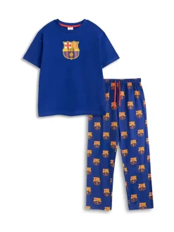 Vanilla Underground pyjama FC Barcelon à manches courtes