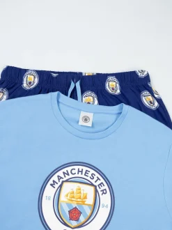 Vanilla Underground pyjama long à manches courtes Manchester City