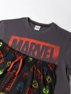 Vanilla Underground pyjama long Marvel Avengers 100% coton à manches courtes