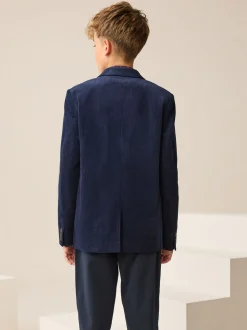 Velours côtelé bleu marine - Blazer (3-16ans)