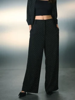 Velours noir - Chaussures plates Forever Comfort® à bout pointu et bride arrière à nœud