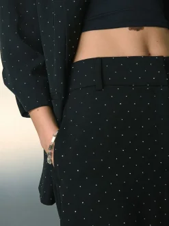 Velours noir - Chaussures plates Forever Comfort® à bout pointu et bride arrière à nœud