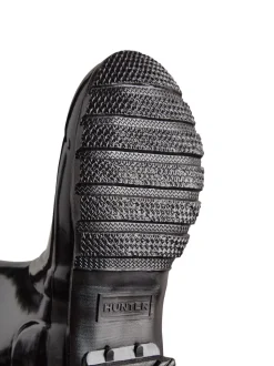 Vernies noires - Hunter Wellies Original Grand pour femmes