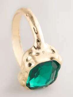 Vert - Bague en Beige Sable de bijou