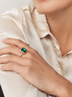 Vert - Bague en Beige Sable de bijou