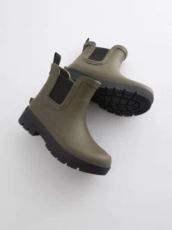 Vert - Bottes Chelsea Welly