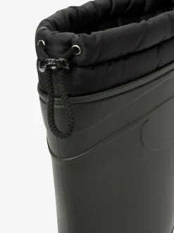 Vert - Bottes en caoutchouc doublées