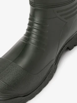 Vert - Bottes en caoutchouc doublées