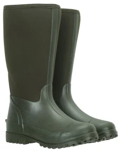 Vert - Bottes longues Mountain Warehouse Mucker en néoprène résistant à l’eau pour femme
