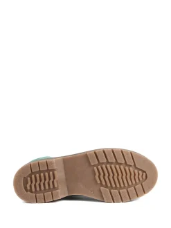 Vert - Bottes Pavers All en cuir Chaussures à talons