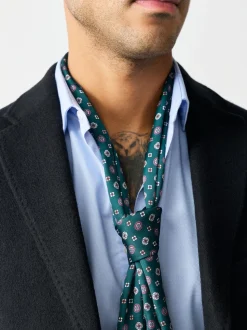 Vert - Écharpe imprimée