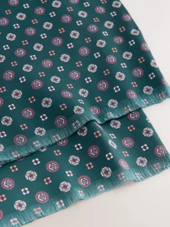 Vert - Écharpe imprimée