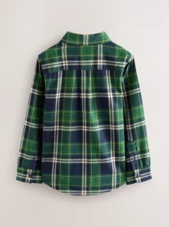 Vert - Chemise Superdry à carreaux