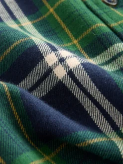 Vert - Chemise Superdry à carreaux