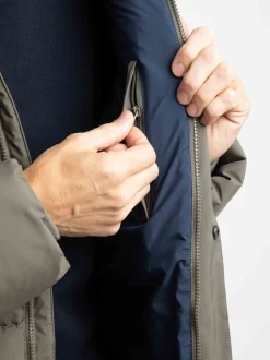 Vert - Doudoune épaisse Weird Fish Calderwood