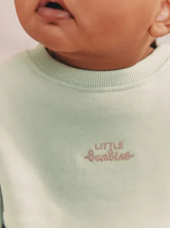 vert - Ensemble 2 pièces avec chandail et survêtement bébé (0mois-2ans)