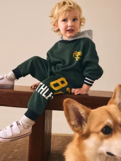 Vert - Ensemble sweat à capuche et vêtements de survêtement (3mois-7ans)