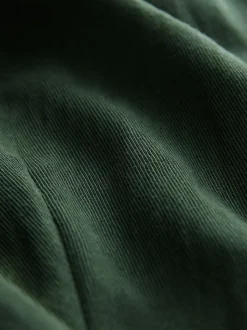 Vert - Gilet boutonné sur le devant