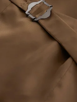 Vert - Gilet de costume à carreaux Nova Fides italien en laine Blend à carreaux