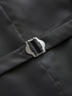 Vert - Gilet de costume en flanelle de laine et cachemire mélangés Signature Zignone