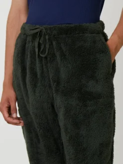 Vert - Joggers Loungeable en sherpa