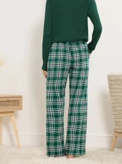 Vert - Long Tall Sally Pyjama Carreaux