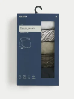 Vert - Lot de 5 boxers Hollister