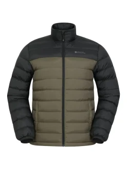 Vert - Mountain Warehouse Doudoune Vista résistante à l'eau pour hommes