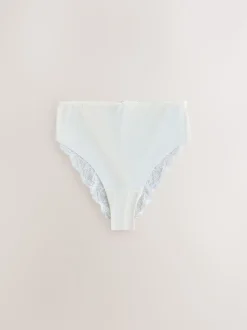 vert - No VPL Lace Back Briefs 5 Pack