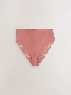 vert - No VPL Lace Back Briefs 5 Pack