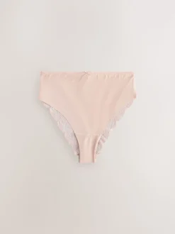 vert - No VPL Lace Back Briefs 5 Pack