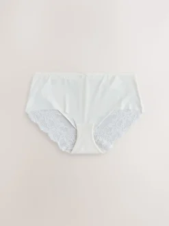 vert - No VPL Lace Back Briefs 5 Pack