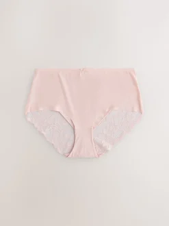 vert - No VPL Lace Back Briefs 5 Pack