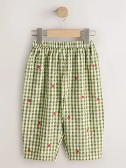 Vert - Pantalon à enfiler (3mois à7ans)