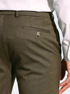 Vert - Pantalon Brook Taverner en flanelle