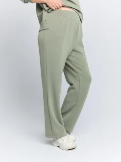 vert - Pantalon de jogging de maternité à jambes larges