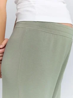 vert - Pantalon de jogging de maternité à jambes larges