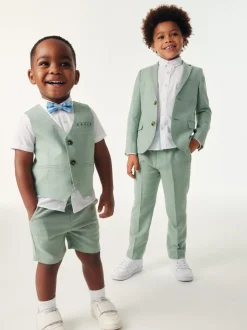 Vert - Pantalons de costume Baker By Ted Baker