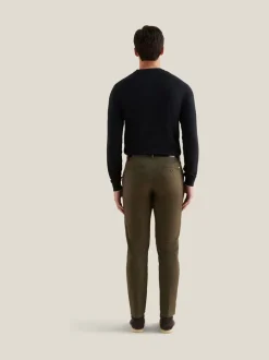 Vert - Pantalons Peckham Rye en Coton Extensible