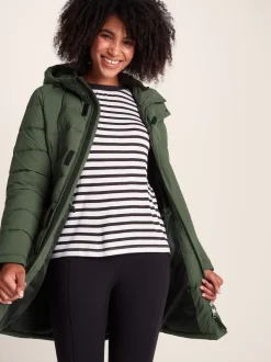 Vert - Parka longue matelassée Tog 24 Kirkham femme