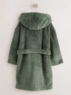 Vert - Peignoirs en laine polaire (1.5-16ans)