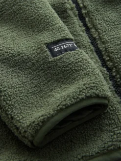 Vert - Polaire zippée (3-16ans)