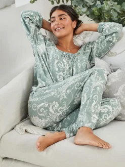 Vert - Pyjama Laura Ashley