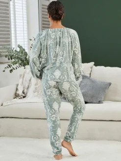 Vert - Pyjama Laura Ashley