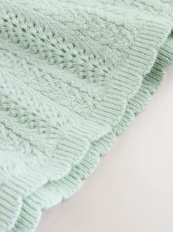 vert - Robe bébé en maille (0mois à2ans)