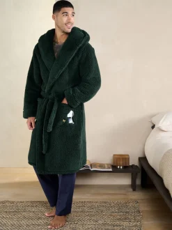 Vert - Robe de chambre Snoopy Borg