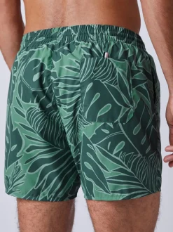 Vert - Short de bain BOSS Piranha imprimé