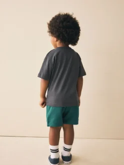 Vert - Short en jersey (3mths-7yrs)