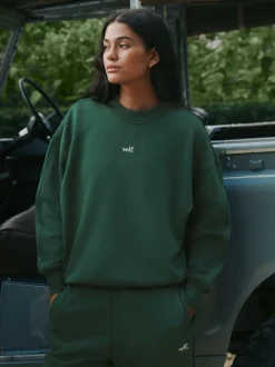 Vert - soi-même. Sweatshirt